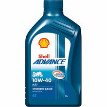 Mootorrattaõli Shell Advance 4T AX7 10W-40 1L
