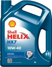 Mootoriõli Shell Helix HX7 10W-40, 4 L