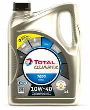 Mootoriõli Total Quartz 7000 Diesel 10W-40 poolsünteetiline, 5 L