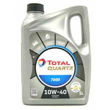 Mootoriõli Total Quartz 7000 10W-40 poolsünteetiline, 5 L