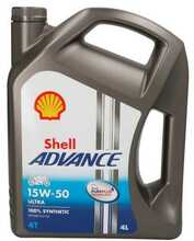 Mootoriõli Shell Advance Ultra 15W-50 4L