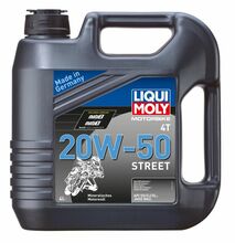 Mootoriõli Liqui Moly Street 4T 20W-50, 4 L
