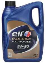 Mootoriõli ELF Evolution Fulltech FEX 5W-20, 5 L