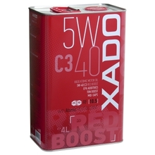 Mootoriõli XADO Atomic Oil 5W-30 C23 Red Boost, 4 L