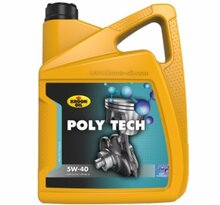 Mootoriõli Kroon-Oil Poly Tech 5W-40, 5 L