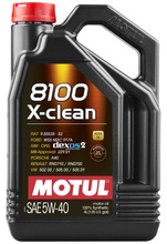Mootoriõli Motul 8100 X-Clean C3 5W-40, 5 L