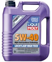 Mootoriõli Liqui Moly Leichtlauf High Tech 5W-40, sünteetiline, 5 L