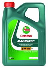 Mootoriõli Castrol Magnatec 5W-40, sünteetiline, 4 L