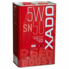 Mootoriõli XADO Atomic Oil 5W-50 SN Red Boost, 4 L