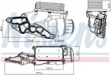Õliradiaator Nissens 90933