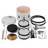 Laste trummikomplekt V-TONE VD JUNIOR, valge, 3-osaline