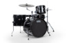 Harjutustrummikomplekt Natal Drums DNA Stealth K-DNB-F18-BKS