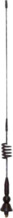 Auto antenn Alburnus, kruvitav, 79 cm, must