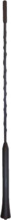 Auto antenni otsik Alburnus, must, 41 cm
