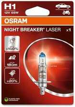 Autolamp Osram Night Breaker Laser H1, 55 W, 12 V, P14.5S, 1 tk