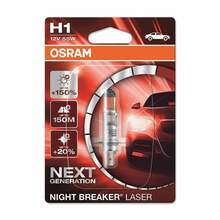 Autopirn Osram H1 P14.5S, 55 W, 12 V, Night Breaker Laser, 1 tk