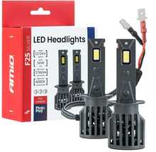 LED pirn Amio F25 hõbe H1, 54 W, 12V/24V, FULL CANBUS, AMIO-04701