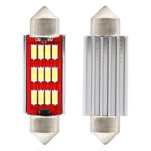 LED pirnid AMIO C5W C10W 41mm, 12xSMD 4014 (canbus), 2 tk