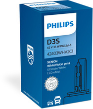 Esitulepirn Philips D3S WhiteVision gen2, 42403WHV2C1