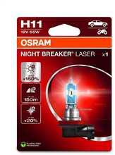 Autolamp Osram H11 PGJ19-2, 55 W, 12 V, 10 tk