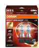 Autolamp Osram Night Breaker Laser H11, +220 prots., 2 tk