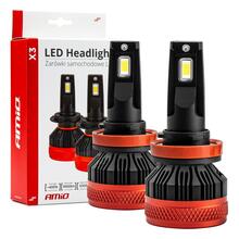 LED autolambid Amio x3 H8/H9/H11/H16, 6500 K, canbus, amio-02981
