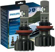 LED pirnid Philips Ultinon Pro9100 H11, 12/24 V, HL +350 prots.