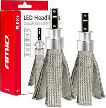 LED autolamp Amio FLEX+ H3 6000K, 12V/24V, Canbus, AMIO-03656