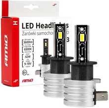 LED autolambid AMiO H-mini H3, 6500 K, canbus, amio-03330