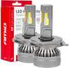 LED autolambid AMIO HP seeria Full Canbus H4/H19, 12 V/24 V, 6500 K, AMIO-03673