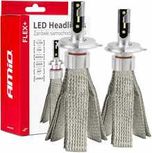 LED autolambid Amio flex+ seeria H4/H19, 6000 K, 12 V/24 V, canbus