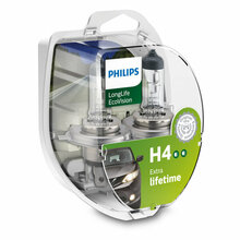 Autolamp Philips Long Life Eco Vision H4, 12 V, 60/55 W, 2 tk