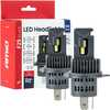 LED autolamp Amio F25 hõbe H4/H19, 54/58 W, 12V/24V, AMIO-04703