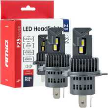 LED autolamp Amio F25 hõbe H4/H19, 54/58 W, 12V/24V, AMIO-04703