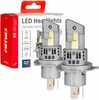 LED autolambid Amio H4, 6000 K, x5 seeria, canbus