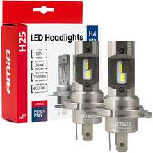LED autolamp Amio H25 Canbus H4 H19, 12 V, 36 W, AMIO-04711