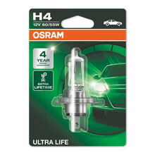 Autopirn Osram Ultra Life H4 P43T, 60/55 W, 12 V, 1 tk