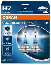 Pirn Osram H7 PX26D, Cool Blue Intense +100 proc., 55 W, 12 V, 2 tk