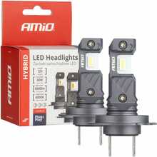 LED autolambid Amio Hybrid series H7 H18, 6000K, 60W, AMIO-04115