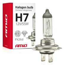 Halogeenpirn Amio H7, 12 V, 55 W, UV filter