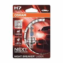 Autolamp Osram Night Breaker Laser H7, 55 W, +150 prots.