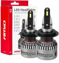 LED autolambid Amio K3 seeria H7/H18, 12 V, 6000 K