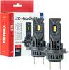 LED autolamp Amio F25 Silver H7/H18, 62 W, 12V/24V, Full Canbus, AMIO-04704
