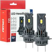 LED autolamp Amio F25 Silver H7/H18, 62 W, 12V/24V, Full Canbus, AMIO-04704