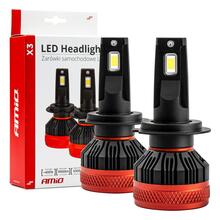 LED autolambid Amio x3 seeria H7 H18, 6500 K, canbus