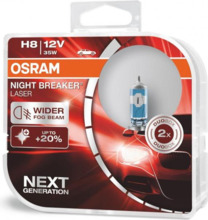 Autopirn Osram H8 PGJ19-1, 12 V, 35 W