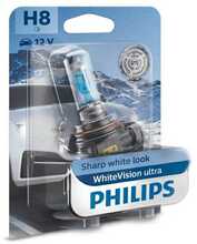 Autolamp Philips WhiteVision Ultra H8, 35 W, 12 V, 3800 K, 1 tk