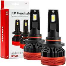 LED autolambid Amio x3 seeria HB4 9006, 6500 K, canbus