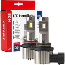 LED pirn autole Amio H25 CANBUS HIR2 9012, 12 V, 31 W, AMIO-04716