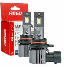 LED pirnid Amio Aviator HIR2 9012, 6500 K, x4 seeria